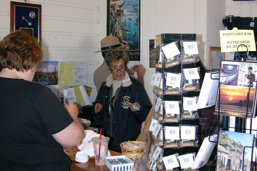Staffing the Park Store. (Photo: © Avis Boutell)
