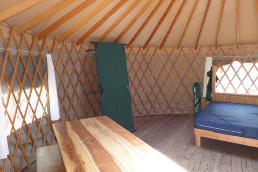 Another option considered: yurt